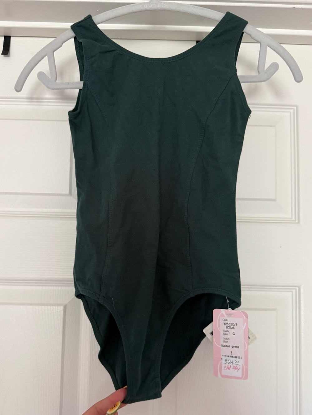 Sansha Hunter Green Kids Leotard